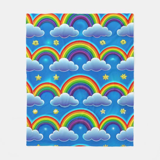 Rainbow of Hope - Gezellige babydeken Fleece Deken (Voorkant)