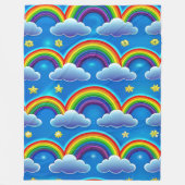 Rainbow of Hope - Gezellige babydeken Fleece Deken (Voorkant)