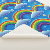 Rainbow of Hope - Gezellige babydeken Sherpa Deken (3/4)