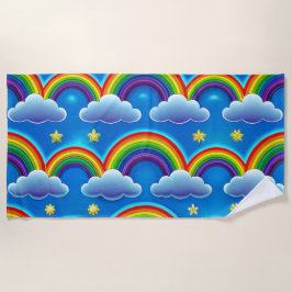 Rainbow of Hope - Gezellige babydeken Strandlaken