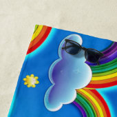 Rainbow of Hope - Gezellige babydeken Strandlaken (In situ)