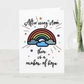 Rainbow of Hope Kaart (Voorkant)