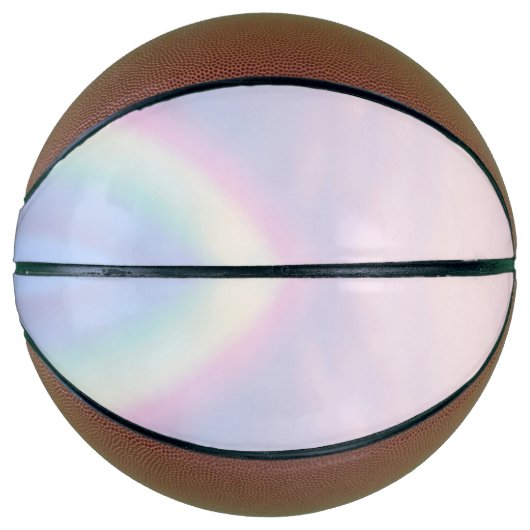 Rainbow of hope - pastel, basketbal (Voorkant)