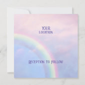 Rainbow of hope - pastel, kaart (Achterkant)