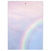 Rainbow of hope - pastel, klembord (Achterkant)