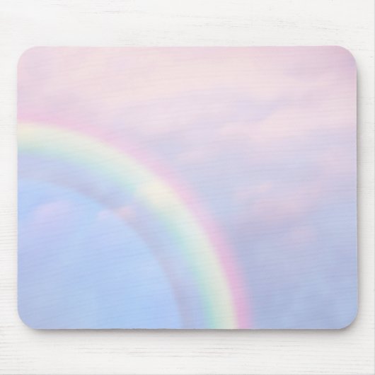 Rainbow of hope - pastel, muismat (Voorkant)