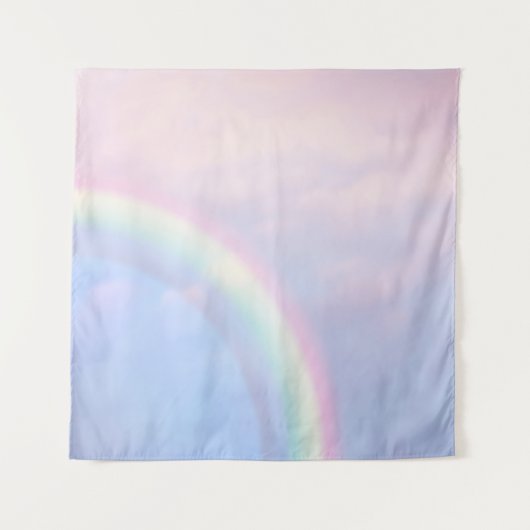 Rainbow of hope - pastel, wandkleed (Voorkant)