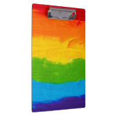 Rainbow Oil Paint Pride Klembord – LGBT Gay (Rechts)