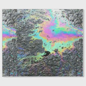 Rainbow Oil Slick Cadeaupapier (Vlak)