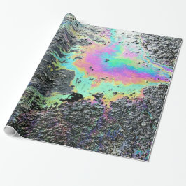 Rainbow Oil Slick Cadeaupapier