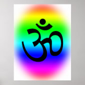 Rainbow Om Poster (Voorkant)