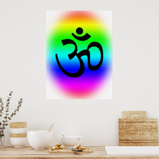 Rainbow Om Poster (Keuken)