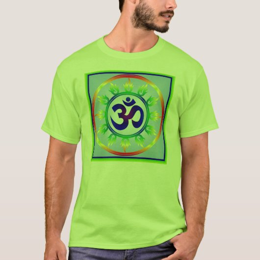 Rainbow Om T-shirt (Voorkant)