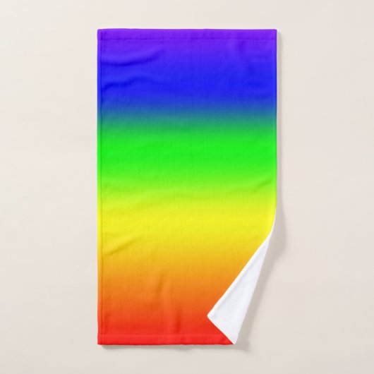 Rainbow Ombre Bad Handdoek (Handdoek)