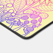 Rainbow Ombre Butterfly & Ladybugs Bureaumat (Hoek)