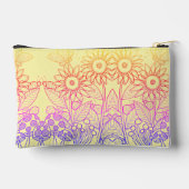 Rainbow Ombre Butterfly & Ladybugs Etui (Achterkant)