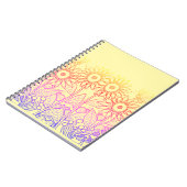 Rainbow Ombre Butterfly & Ladybugs Notitieboek (Linkerzijde)