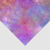 Rainbow Ombre en Gold Fire Opal Pattern Tissuepapier (Detail)