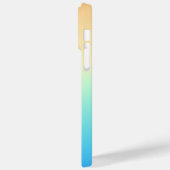 Rainbow Ombre Gradient Case-Mate iPhone Case (Achterkant / Links)