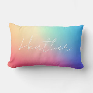 Rainbow Ombre Gradient Kussen