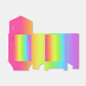 Rainbow Ombre Gradient Verjaardagsfeestje Favor Bo Bedankdoosjes (Uitgevouwen)