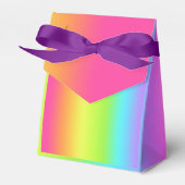 Rainbow Ombre Gradient Verjaardagsfeestje Favor Bo Bedankdoosjes (Voorkant Zijde)