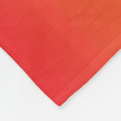 Rainbow Ombre LGBTQ Pride Colorful Fleece Deken (Hoek)