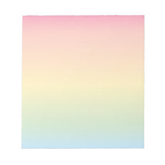 Rainbow Ombré-Notitieblok Notitieblok