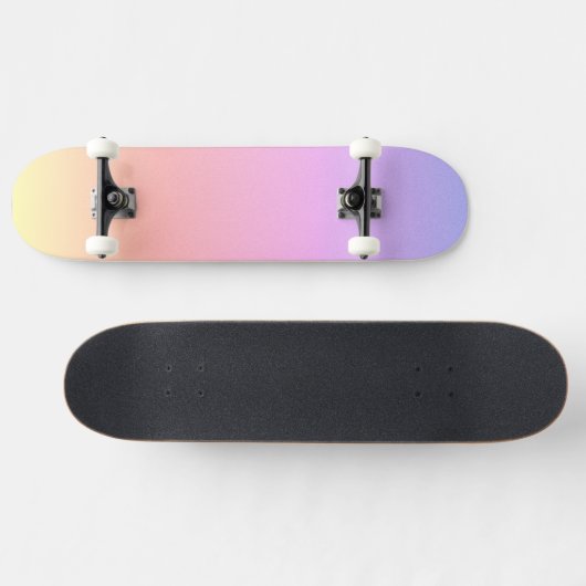 Rainbow Ombre Persoonlijk Skateboard (Horizontaal)