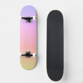 Rainbow Ombre Persoonlijk Skateboard (Voorkant)