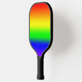 Rainbow Ombre Pickleball Paddle (Links)