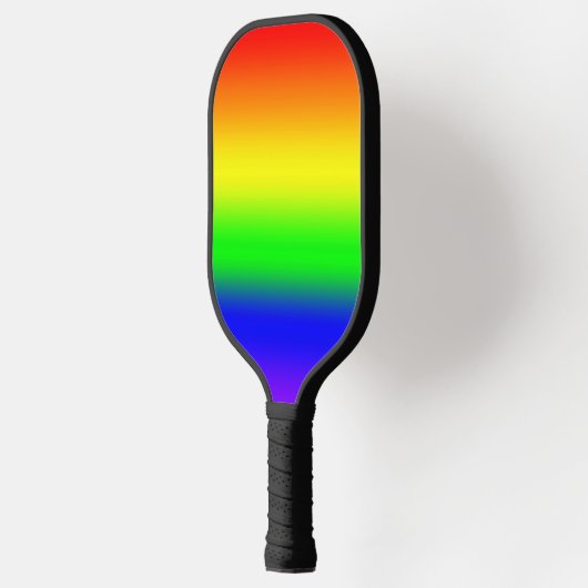 Rainbow Ombre Pickleball Paddle (Links)