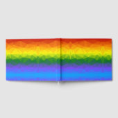 Rainbow Ombre Polygon Gastenboek (Volledig)