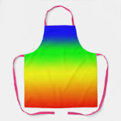 Rainbow Ombre Schort (Voorkant)