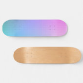 Rainbow Ombre Square Pixel Persoonlijk Skateboard (Horizontaal)