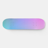 Rainbow Ombre Square Pixel Persoonlijk Skateboard (Horizontaal)