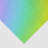 Rainbow Ombre Tissue Wrapping Paper Tissuepapier (Detail)