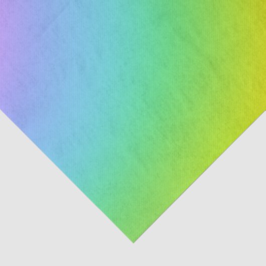 Rainbow Ombre Tissue Wrapping Paper Tissuepapier (Detail)