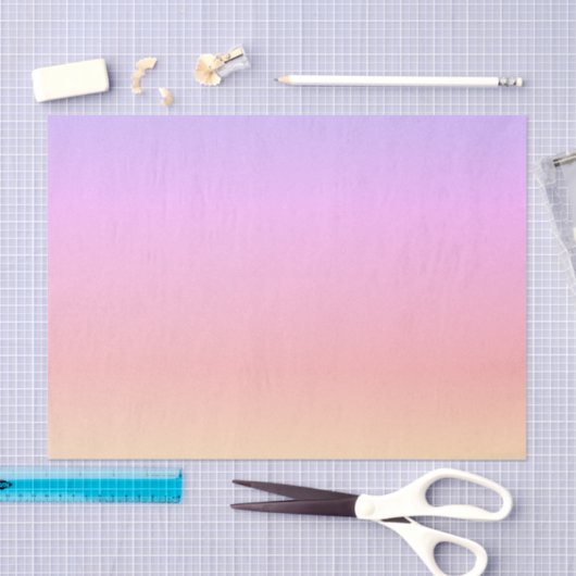Rainbow Ombre Tissuepapier (Craft)