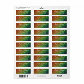 Rainbow Ombre | Vlag Abstract met een oude kleurri Etiket (Full Sheet)