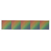 Rainbow Ombre | Vlag Abstract met een oude kleurri Medium Tafelloper (Horizontaal)