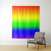 Rainbow Ombre Wandkleed (In situ)