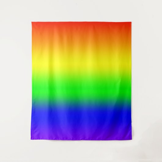 Rainbow Ombre Wandkleed (Voorkant)