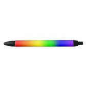 Rainbow Ombre Zwarte Inkt Pen (Voorkant)