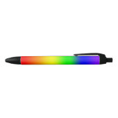 Rainbow Ombre Zwarte Inkt Pen (Bovenkant)