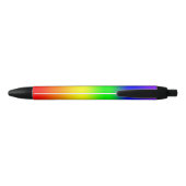 Rainbow Ombre Zwarte Inkt Pen (Achterkant)