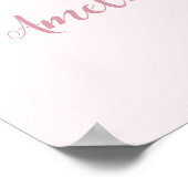 Rainbow Onederful 1st Birthday Party Welcome  Poster (Hoek)