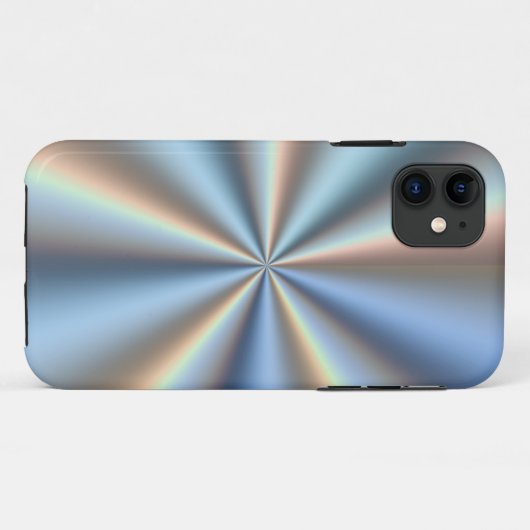 RAINBOW OPPERSTE HOLOGRAFISCHE IPHONE CASE (Achterkant (horizontaal))