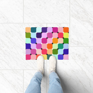 Rainbow Optische Illusie Helder Kussen Funky Deurmat
