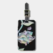 Rainbow Organic Abstract Bagagelabel (Voorkant verticaal)